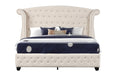 Galaxy Home Sophia King Bed in Cream image