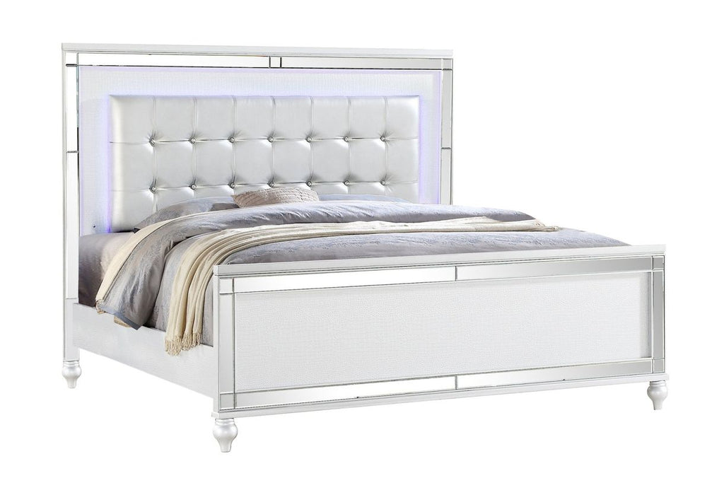 Galaxy Home Sterling Queen Bed in White image