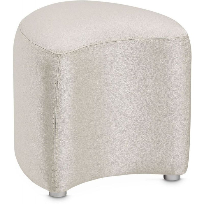 AICO Eclipse Vanity Stool in Moonlight