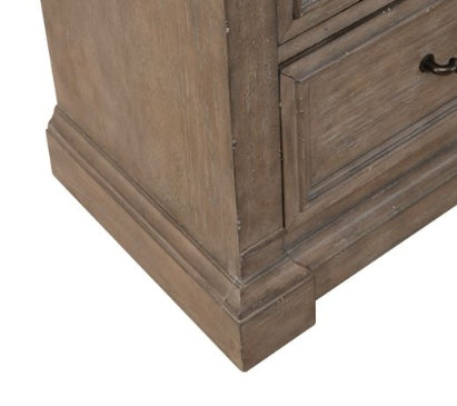 Liberty Furniture Town & Country 8 Drawer Dresser in Dusty Taupe