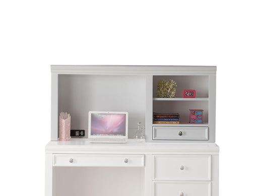 Lacey White Computer Hutch image