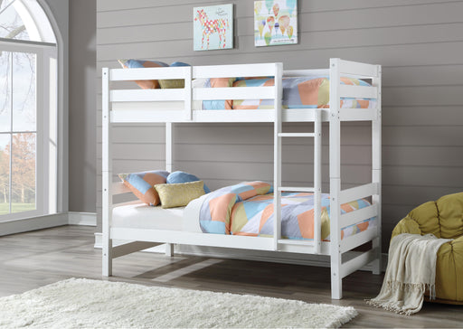 Ronnie White Bunk Bed (Twin/Twin) image