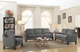 Zapata Gray Linen Sofa image