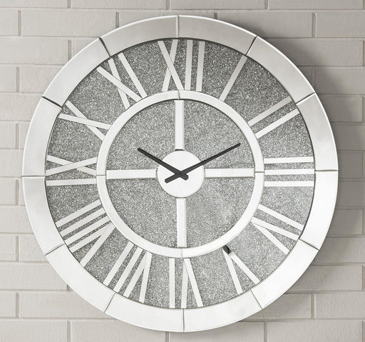 Nowles Mirrored Wall Clock image