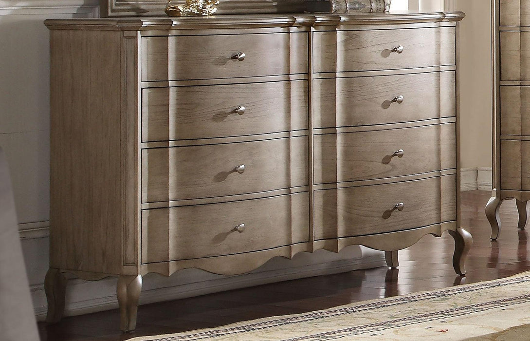 Acme Chelmsford Drawer Dresser in Antique Taupe 26055 image