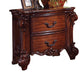 Acme Vendome Traditional Two Drawer Nightstand in Cherry 22003 CLOSEOUT image